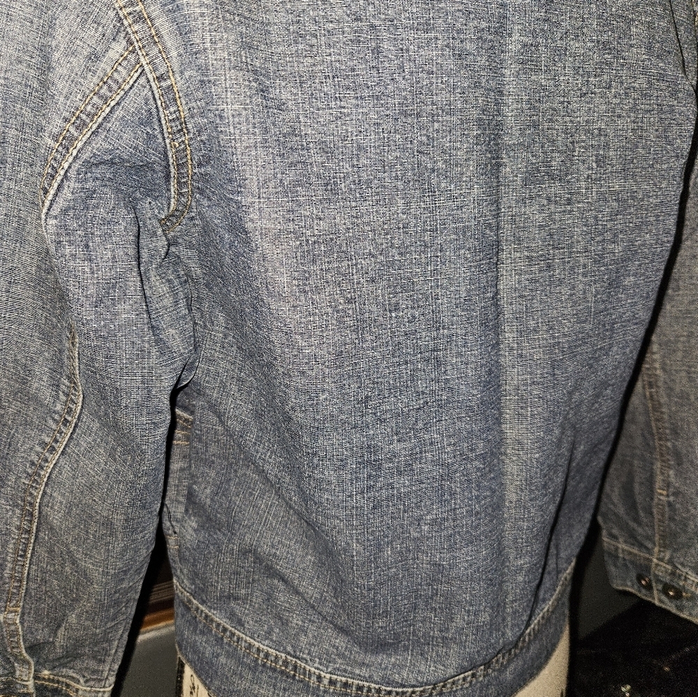 Tommy Hilfiger Womans Jean Jacket Size M - Picture 5 of 13